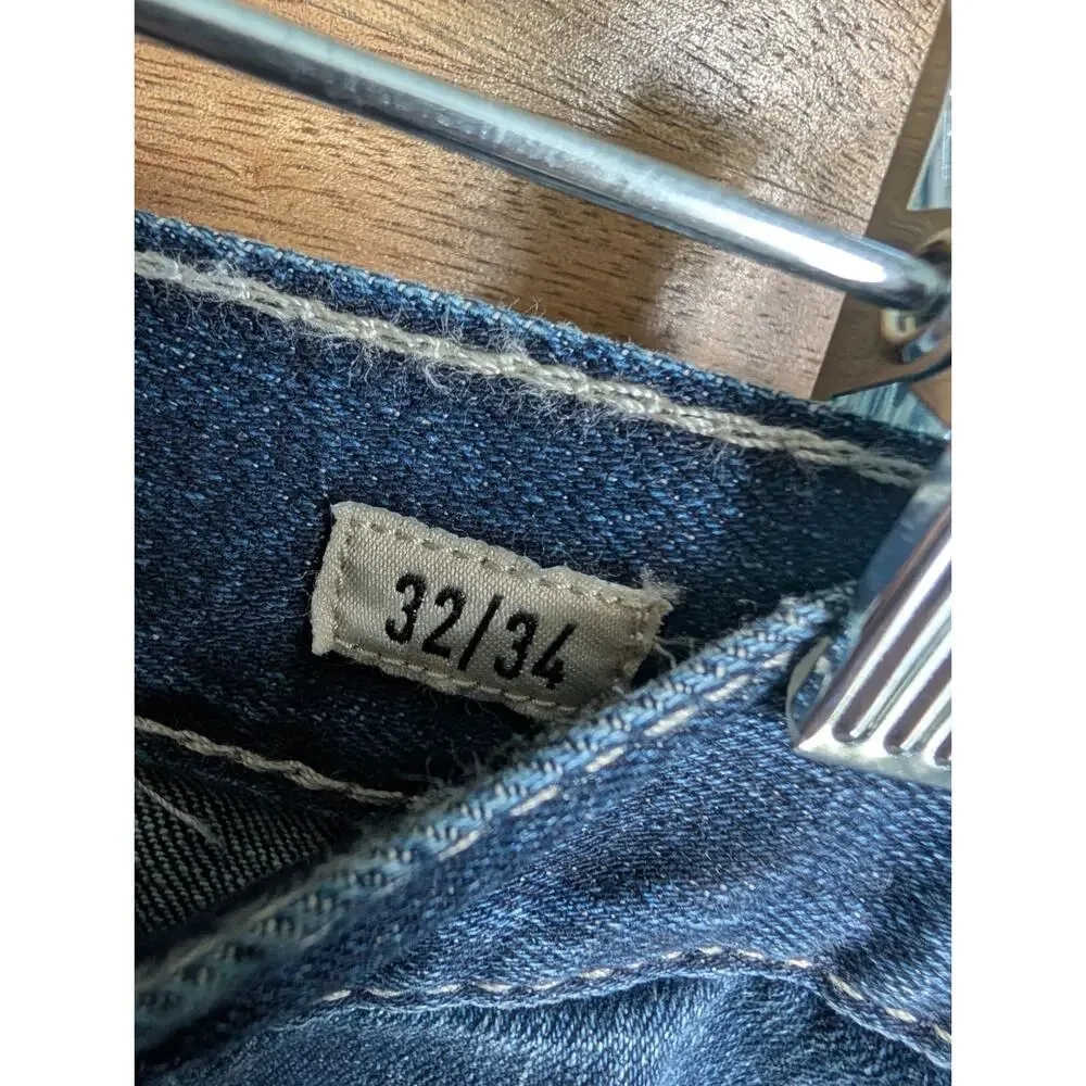 NWT Ariat M4 Jeans Mens 32x34 Blue Denim Stretch Relaxed Bootcut Leg 10021767